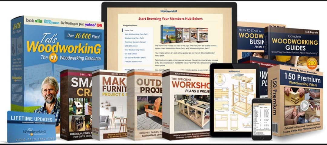 TedsWoodworking - 16,000 plans package